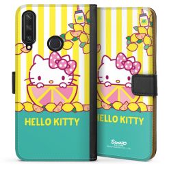 Sideflip mit langer Lasche schwarz