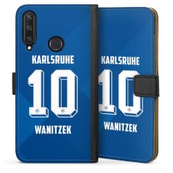 Sideflip mit langer Lasche schwarz