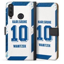 Sideflip mit langer Lasche schwarz