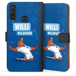 Sideflip mit langer Lasche schwarz