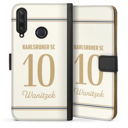 Sideflip mit langer Lasche schwarz