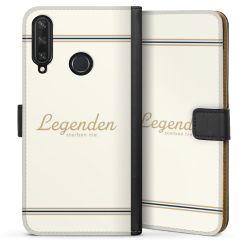 Sideflip mit langer Lasche schwarz