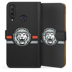 Sideflip mit langer Lasche schwarz