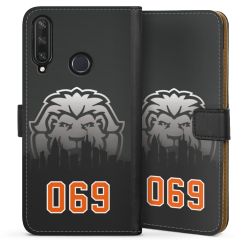 Sideflip mit langer Lasche schwarz