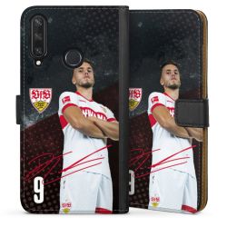 Sideflip mit langer Lasche schwarz