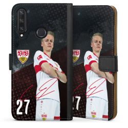 Sideflip mit langer Lasche schwarz