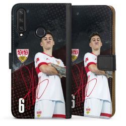 Sideflip mit langer Lasche schwarz