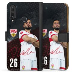 Sideflip mit langer Lasche schwarz