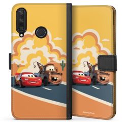 Sideflip mit langer Lasche schwarz