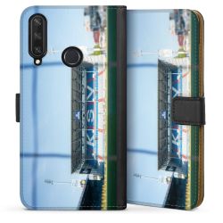 Sideflip mit langer Lasche schwarz