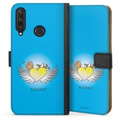 Sideflip mit langer Lasche schwarz