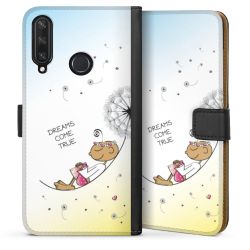 Sideflip mit langer Lasche schwarz