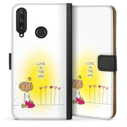 Sideflip mit langer Lasche schwarz