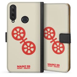 Sideflip mit langer Lasche schwarz