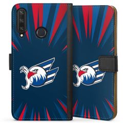 Sideflip mit langer Lasche schwarz