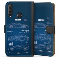 Sideflip Fodral med flap svart