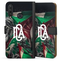 Sideflip mit langer Lasche schwarz