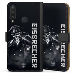 Sideflip mit langer Lasche schwarz