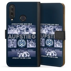 Sideflip mit langer Lasche schwarz