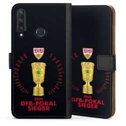 Sideflip mit langer Lasche schwarz