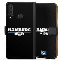 Sideflip mit langer Lasche schwarz