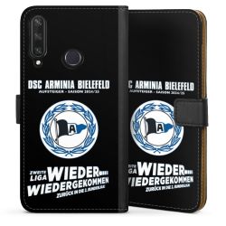 Sideflip mit langer Lasche schwarz