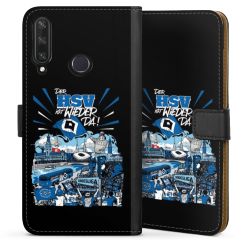 Sideflip mit langer Lasche schwarz