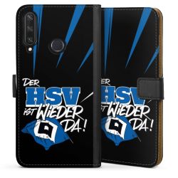 Sideflip mit langer Lasche schwarz