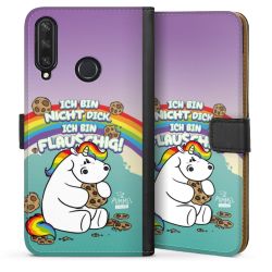 Sideflip mit langer Lasche schwarz