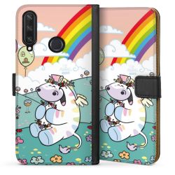 Sideflip mit langer Lasche schwarz