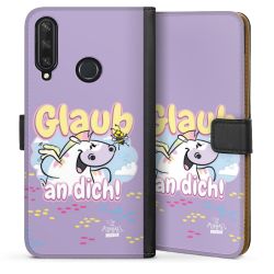 Sideflip mit langer Lasche schwarz