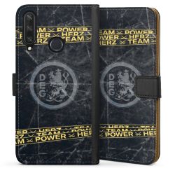 Sideflip mit langer Lasche schwarz