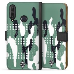 Sideflip mit langer Lasche schwarz