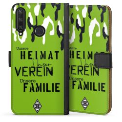 Sideflip mit langer Lasche schwarz