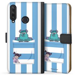 Sideflip mit langer Lasche schwarz