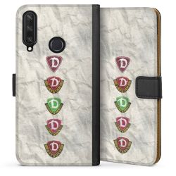 Sideflip mit langer Lasche schwarz