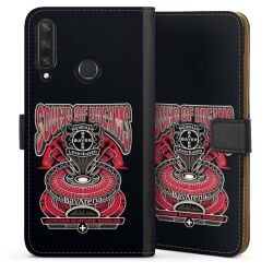 Sideflip mit langer Lasche schwarz