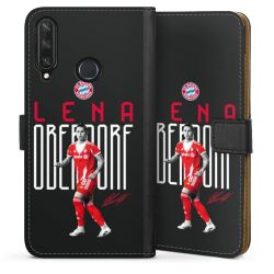 Sideflip mit langer Lasche schwarz