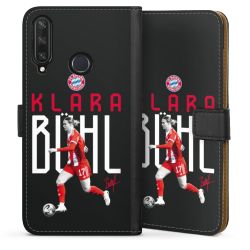 Sideflip mit langer Lasche schwarz