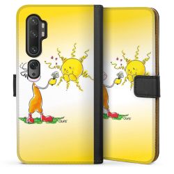 Sideflip mit langer Lasche schwarz