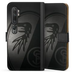 Sideflip mit langer Lasche schwarz