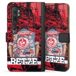 Sideflip mit langer Lasche schwarz