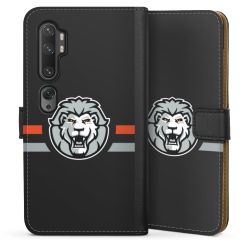 Sideflip mit langer Lasche schwarz