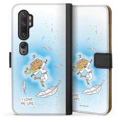 Sideflip mit langer Lasche schwarz