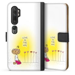 Sideflip mit langer Lasche schwarz