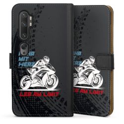 Sideflip mit langer Lasche schwarz