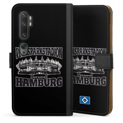 Sideflip mit langer Lasche schwarz