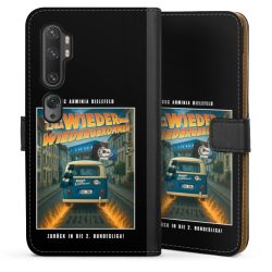 Sideflip mit langer Lasche schwarz