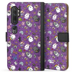 Sideflip mit langer Lasche schwarz