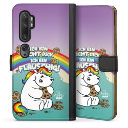 Sideflip mit langer Lasche schwarz